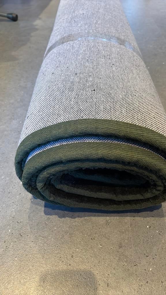 Vloerkleed groen met bijpassende kussen en kleed, Huis en Inrichting, Stoffering | Vloerbedekking, Ophalen, Zo goed als nieuw