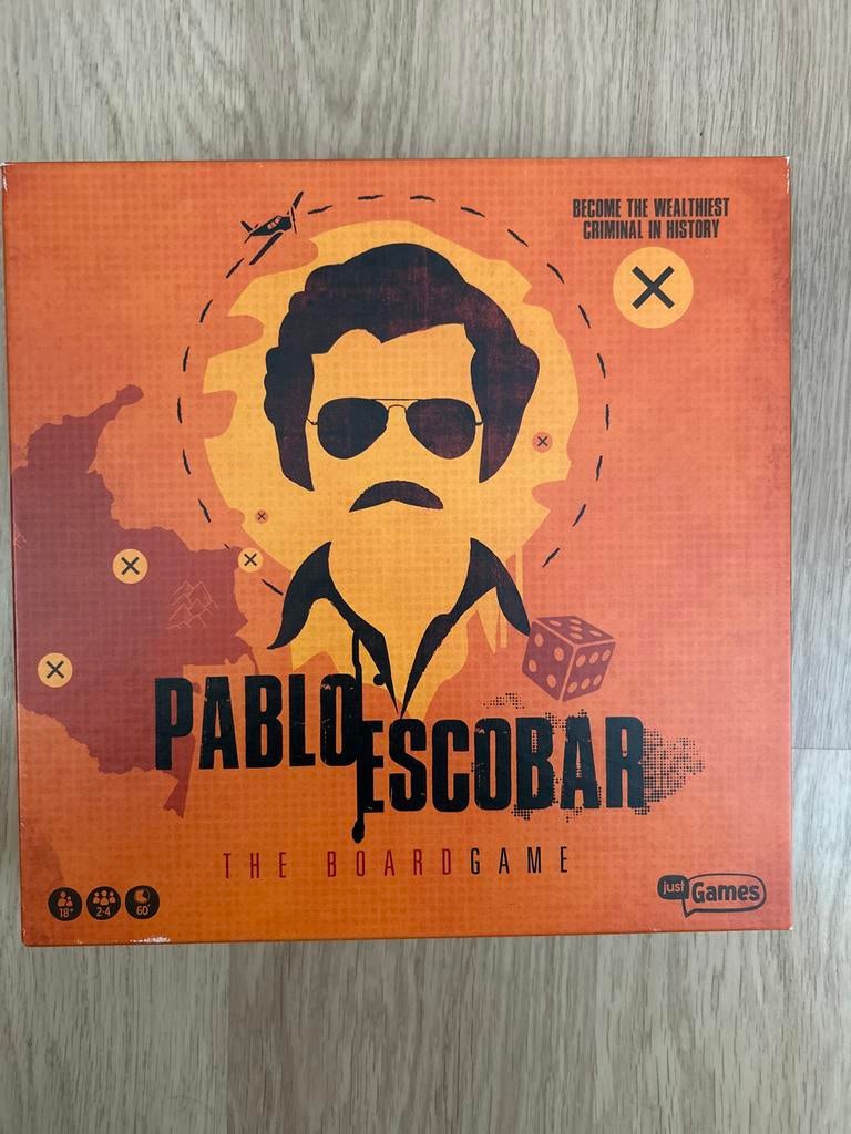 Pablo Escobar The Board Game - Nieuwstaat, Drie of vier spelers, Ophalen of Verzenden, Nieuw