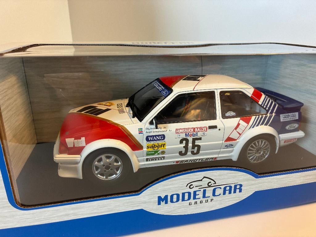 49877: Ford Escort RS Turbo - Andervang/Schoonenwolf - 1985, Bottgerstr 2-14, 65439 Florsheim, Germany, Auto, Nieuw, Ophalen of Verzenden