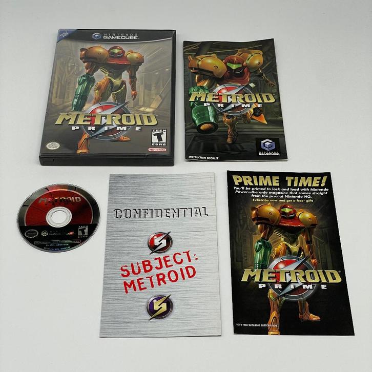 Metroid Prime gamecube, Spelcomputers en Games, Games | Nintendo GameCube, Zo goed als nieuw, Avontuur en Actie, 1 speler, Vanaf 12 jaar