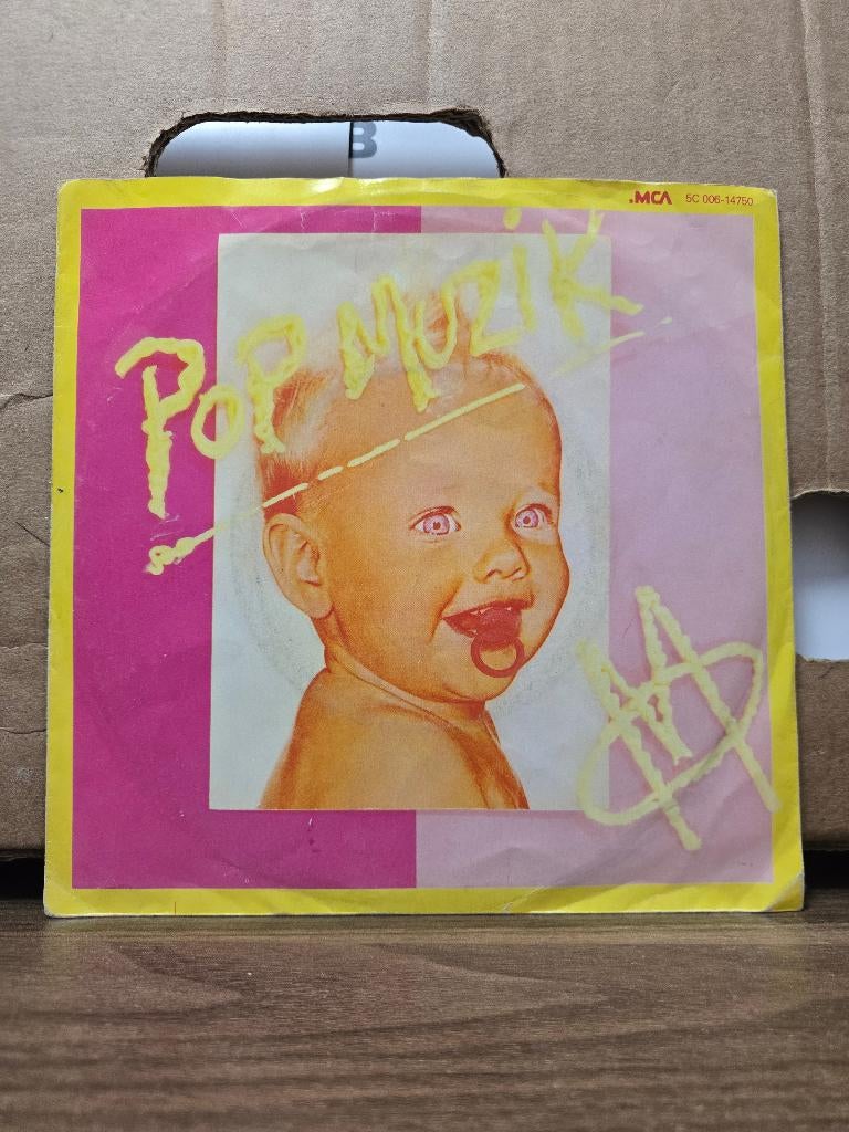 M - Popmuzik, Cd's en Dvd's, Vinyl Singles, 7 inch, Single, Ophalen of Verzenden, Zo goed als nieuw