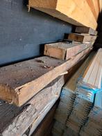Oude eiken balken 17x6.5, Ophalen, Gebruikt, Eiken, 50 mm of meer