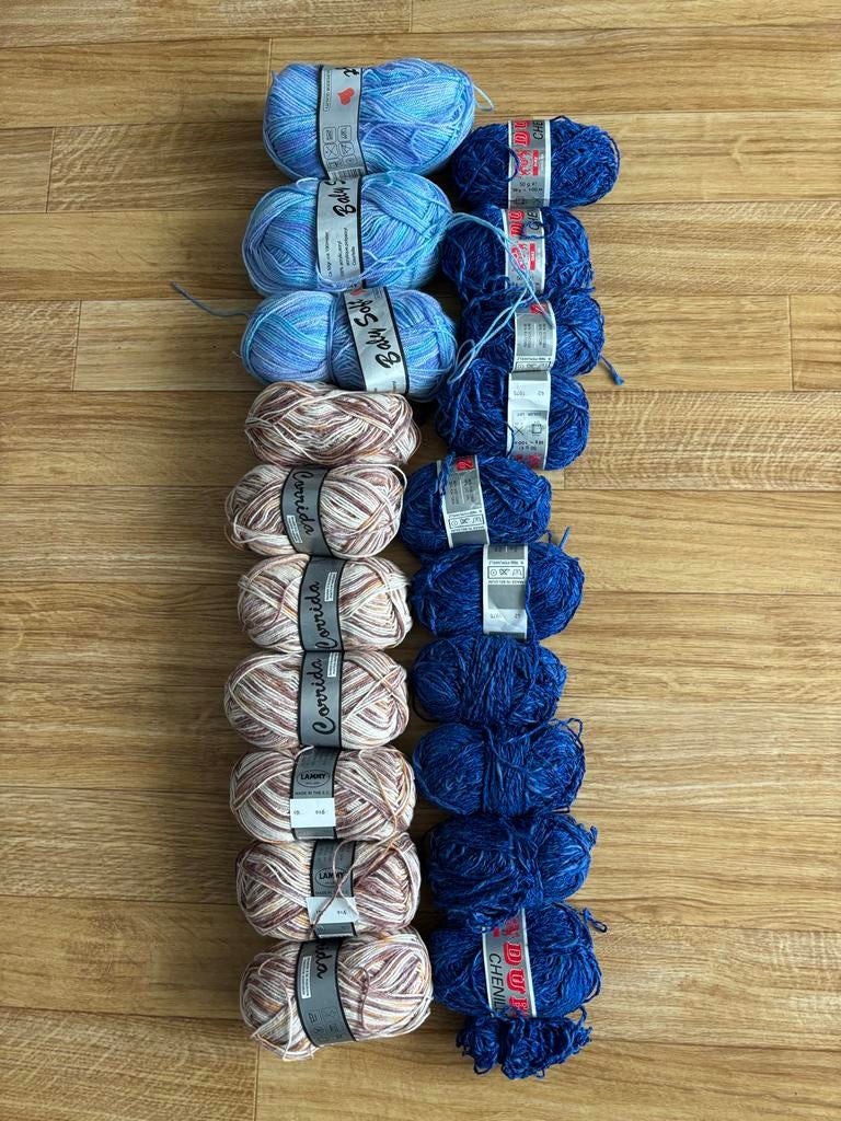 Diverse soorten wol en garen - Koopjes!, Ophalen of Verzenden, Nieuw, Breien of Haken, Wol of Garen