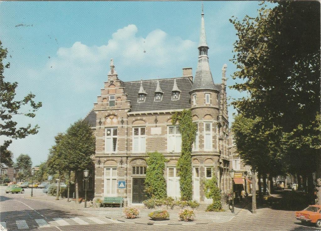 NOORDWIJK Gemeentehuis, Verzenden, 1960 tot 1980, Gelopen, Zuid-Holland