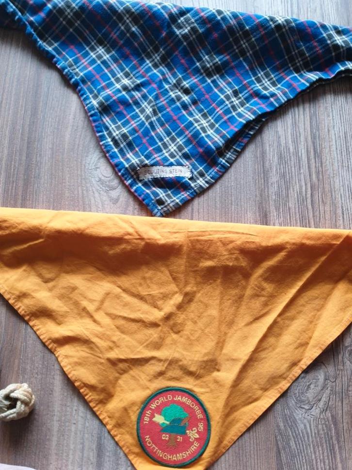 Velerlei gebruikte Scouting artikelen, vanaf €3 per stuk., Verzamelen, Scouting, Gebruikt, Kleding, Ophalen of Verzenden
