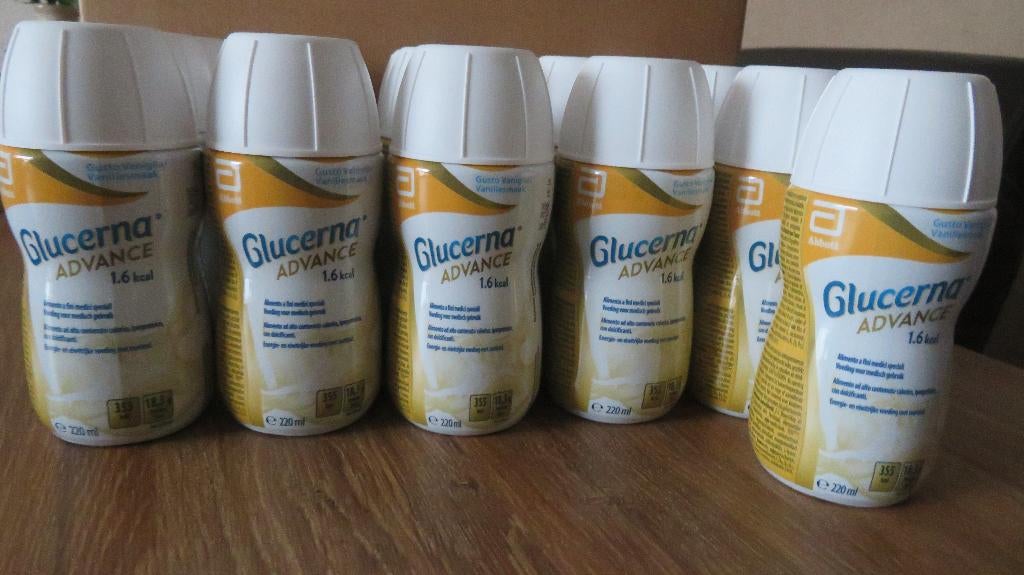 glucerna advance VANILLE  drinkvoeding 16x, Diversen, Levensmiddelen, Ophalen of Verzenden