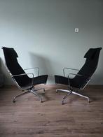 Vitra EA124 Eames lounge stoelen, Ophalen of Verzenden, 75 tot 100 cm, 50 tot 75 cm