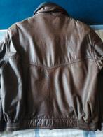 Lederen heren jack, Bruin, Maat 56/58 (XL), Ophalen of Verzenden, Zo goed als nieuw