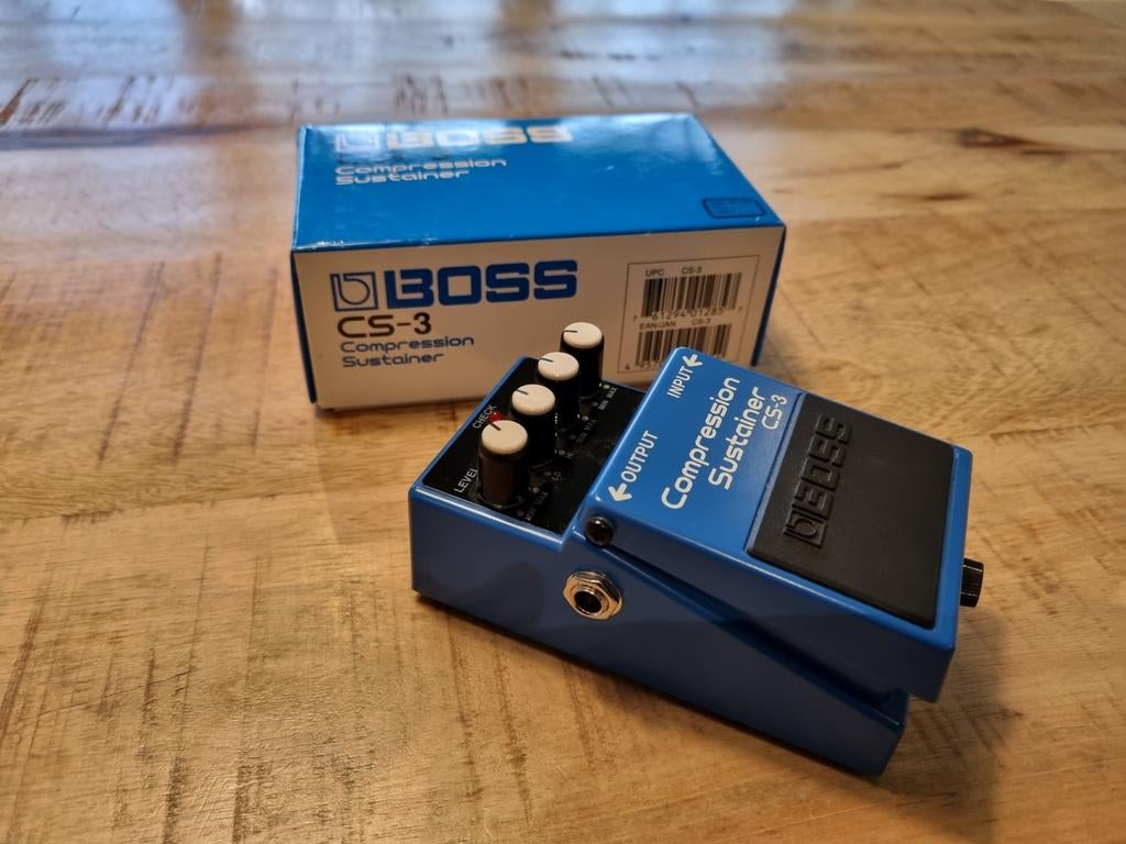 Boss Compressor Sustainer CS-3 (2011) - Zo goed als nieuw, Muziek en Instrumenten, Effecten, Ophalen of Verzenden, Zo goed als nieuw