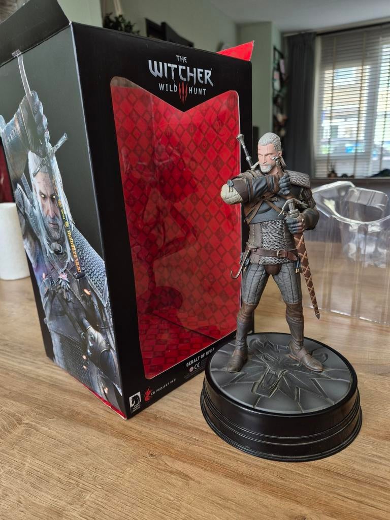 Geralt of Rivia actiefiguur The Witcher Wild Hunt, Ophalen of Verzenden