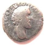 Romeinse zilveren denarius van Antoninus Pius, Ophalen of Verzenden, Overige landen, Losse munt