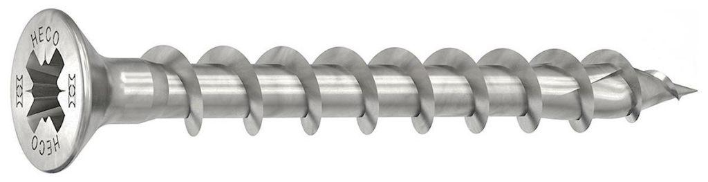 Heco Topix-Plus RVS A2 Schroeven platverz 4,5 x40mm Voldraad, Doe-het-zelf en Verbouw, IJzerwaren en Bevestigingsmiddelen, Nieuw