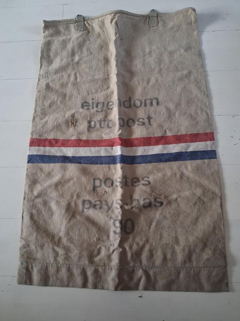Postzak,dik canvas Ptt, Antiek en Kunst, Ophalen of Verzenden