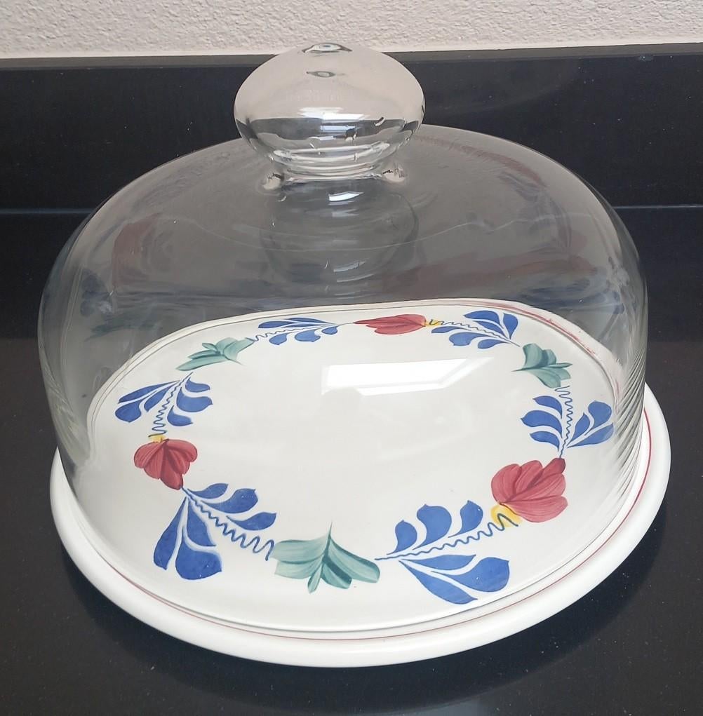 boerenbont originele stolp, Ophalen of Verzenden, Aardewerk, Boerenbont, Schaal of Schalen