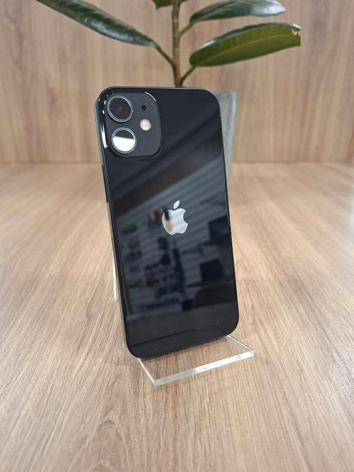 Refurbished iPhone 12 mini met 64 GB - Black, Telecommunicatie, Mobiele telefoons | Apple iPhone, Refurbished, 64 GB, Zonder abonnement