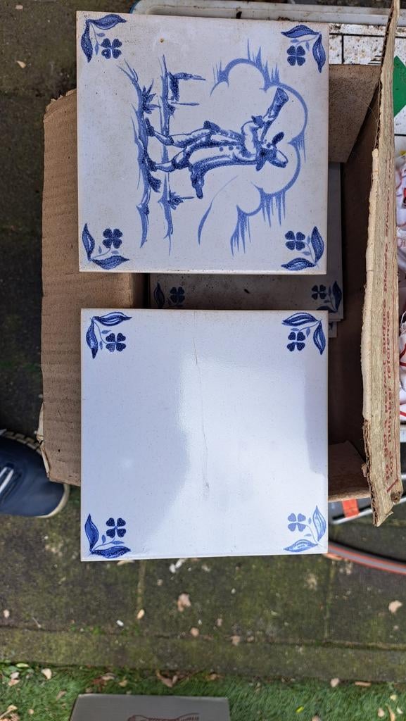 Oude haard tegels, Antiek en Kunst, Ophalen