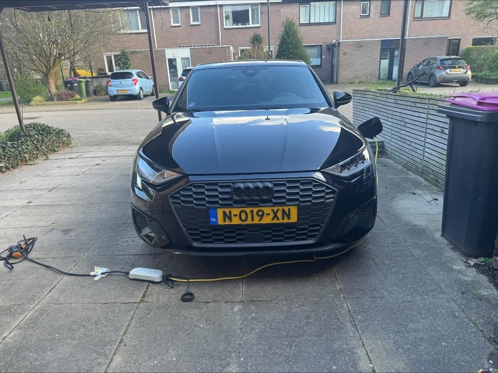 Audi A3 40 Tfsi e 204pk Phev S-tronic 2022 Zwart, Auto's, Audi, Particulier, A3, Adaptive Cruise Control, Airbags, Airconditioning