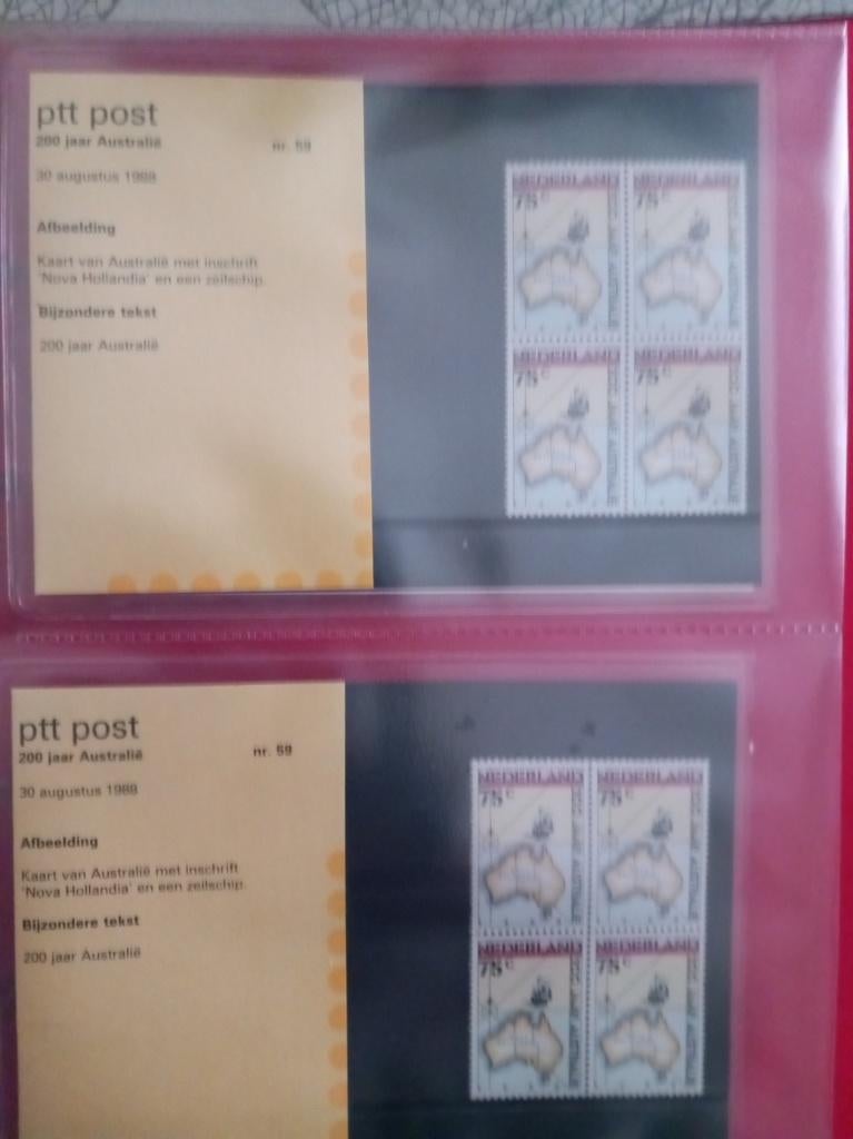 postzegels, Ophalen, Na 1940, Postfris