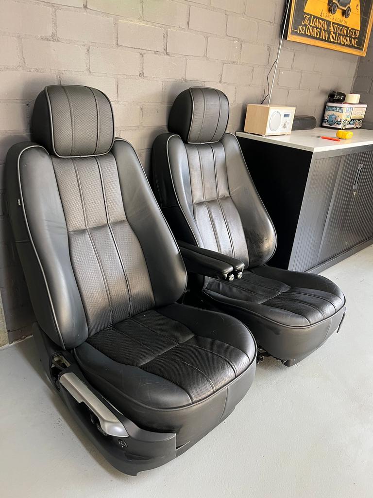 Stoel Stoelen zetels leder leer Land Rover Range Rover L322, -, Ophalen of Verzenden, -, Gebruikt