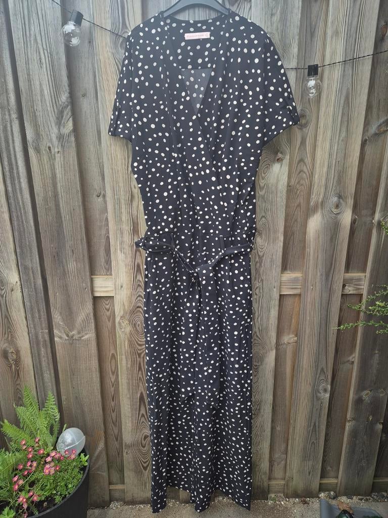Studio Anneloes Renate Vero wide fit jumpsuit travelstof L, Kleding | Dames, Jumpsuits, Studio Anneloes, Zwart, Maat 42/44 (L)