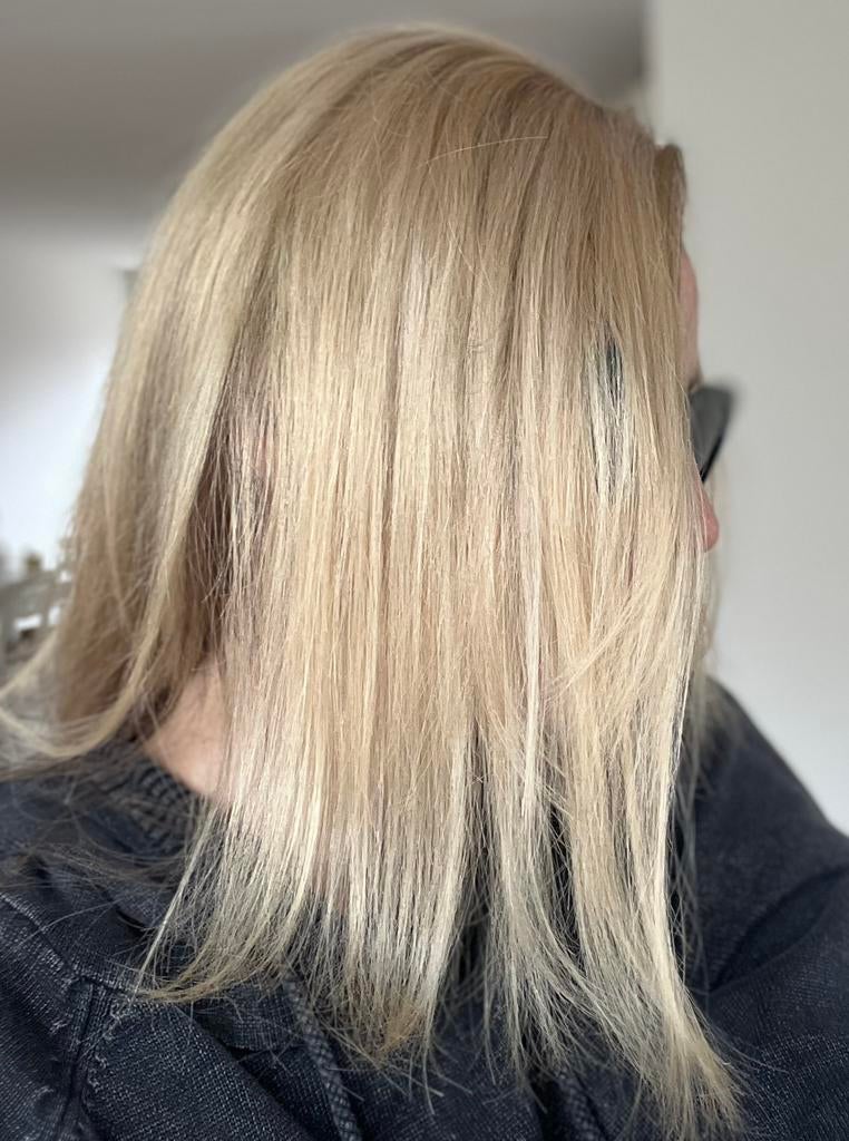 Jennifer Hoeve hairpiece lace topper blond haarstuk, Ophalen of Verzenden, Nieuw, Pruik of Haarverlenging