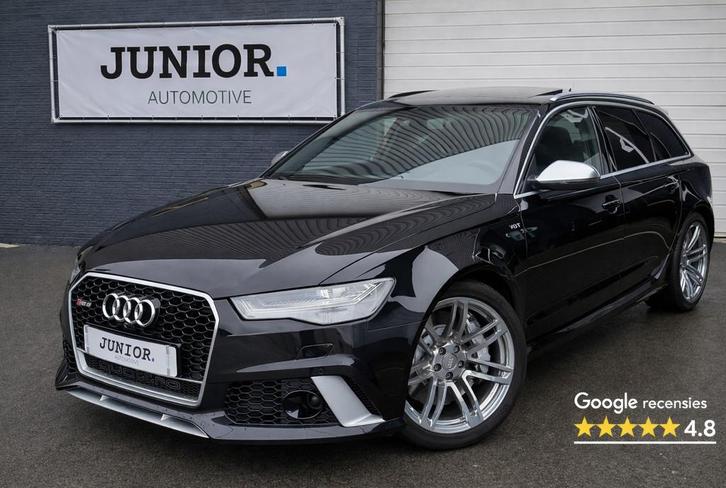 Audi A6 Avant 4.0 TFSI RS 6 quattro PANORAMADAK/CARBON/FACEL, Auto's, Audi, Bedrijf, Te koop, RS6, 4x4, ABS, Achteruitrijcamera