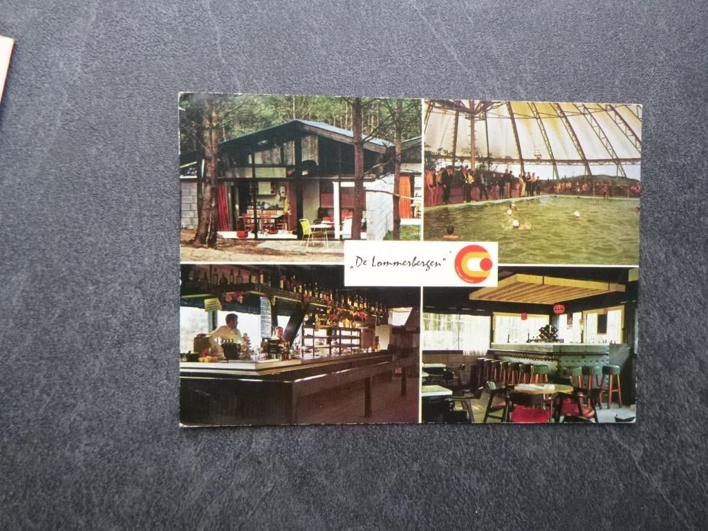 Reuver, de Lommerbergen  interieur bar/zwembad 1974, Verzenden, 1960 tot 1980, Gelopen, Noord-Brabant