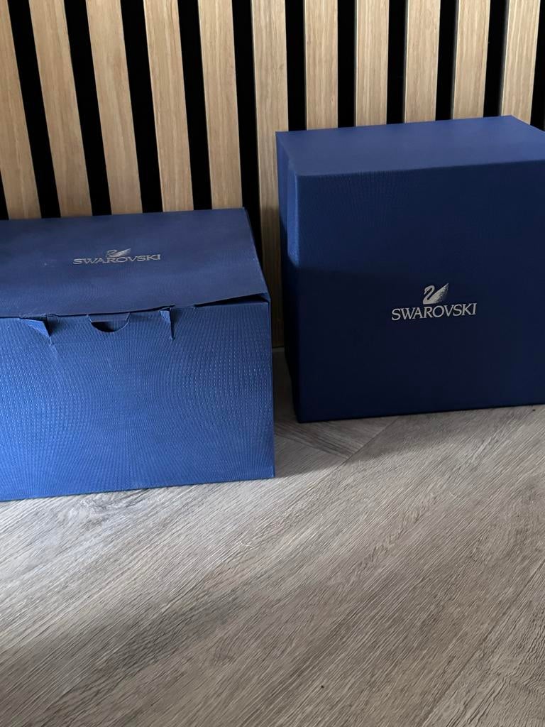 Swarovski originele opbergdoos met hoes voor TINKELBEL, Swarovski, Gebruikt, Verzenden, Overige typen