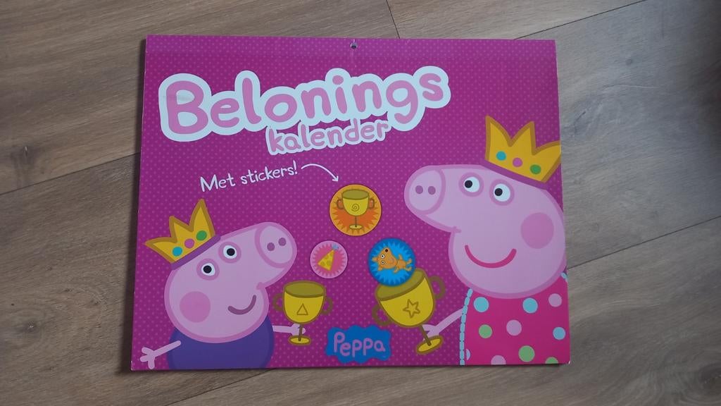 Peppa Big beloningskalender, Ophalen of Verzenden, Gebruikt