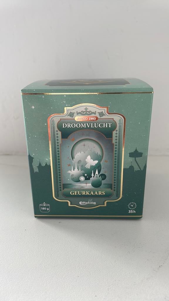 Efteling Geurkaars Droomvlucht, Verzamelen, Efteling, Ophalen of Verzenden, Nieuw, Gebruiksvoorwerp