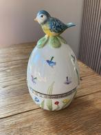Villeroy & Boch Spring Decoration ei met koolmees, Ophalen of Verzenden, Zo goed als nieuw