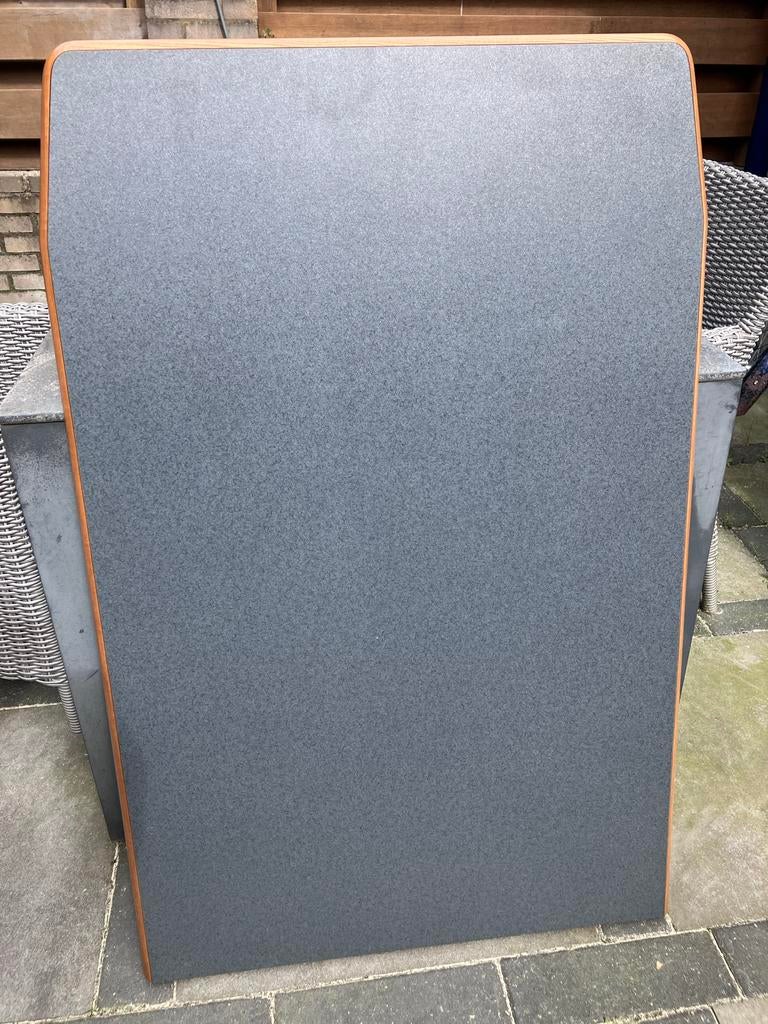 Caravan tafel met poot voor treinzit, Caravans en Kamperen, Caravan accessoires, Ophalen, Gebruikt