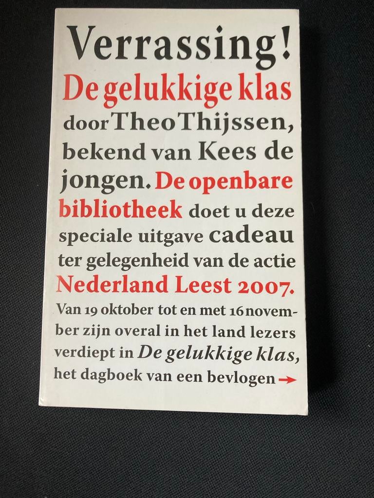 De Gelukkige Klas - Theo Thijssen, Ophalen of Verzenden, Gelezen, Nederland