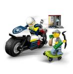 LEGO City 60455 Achtervolging op Politiemotor 65 delig, Ophalen of Verzenden, Nieuw, Complete set, Lego