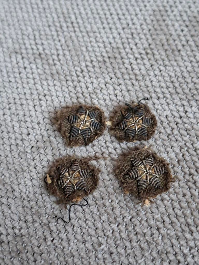 Ww2 wo2 Nederlandse knil indie emblemen officier sterren, Verzamelen, Militaria | Tweede Wereldoorlog, Ophalen of Verzenden, Nederland