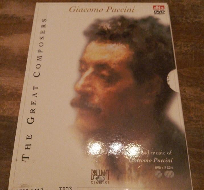 Giacomo Puccini - The Great Composers DVD + 2 CD's, Cd's en Dvd's, Ophalen of Verzenden