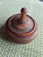 Antieke Oosterse Hardhouten Sier/Opbergschaal uit India, Ophalen of Verzenden