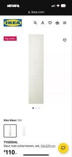IKEA Tyssedal Deur  creme 50x229 cm, Huis en Inrichting, Ophalen, Overige materialen, Minder dan 50 cm, 200 cm of meer