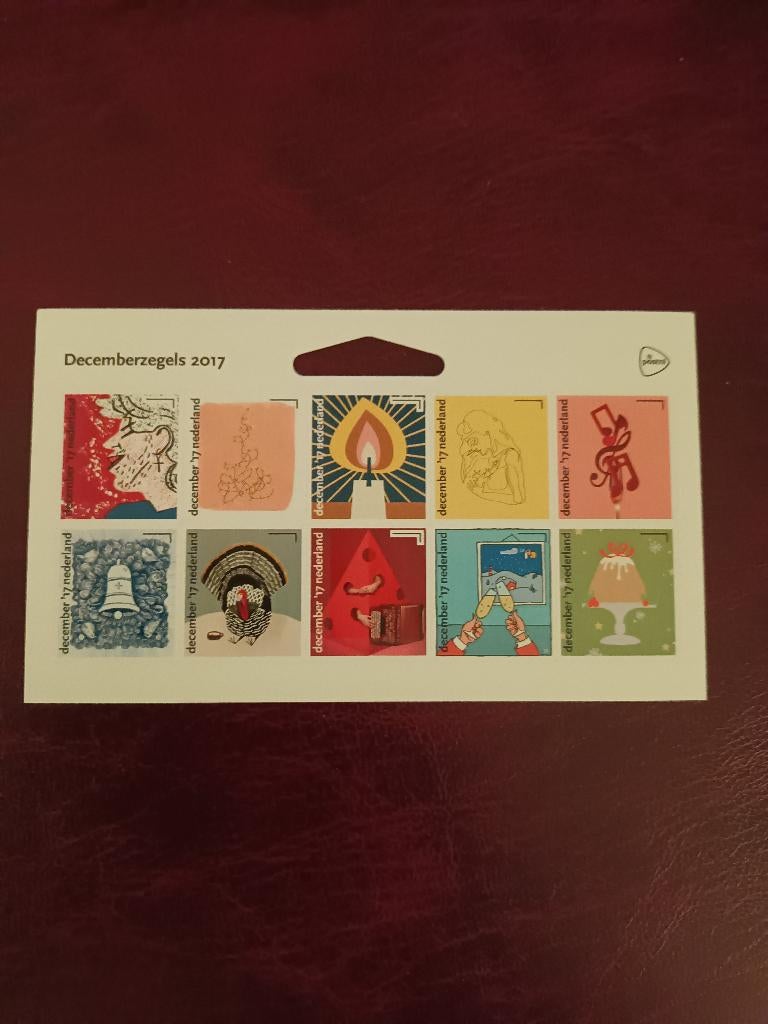 Decemberzegels 2017 > zonder namen > SCHAARS > Kijk !, Verzenden, Na 1940, Postfris