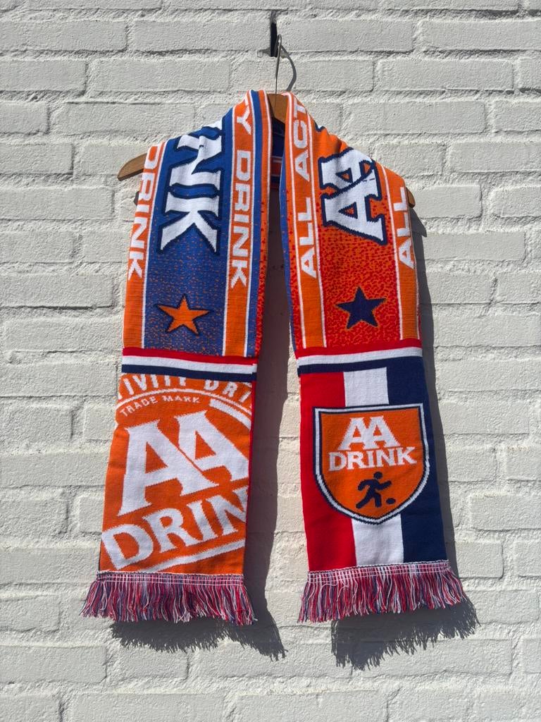Originele AA drink sjaal oranje nederlandse vlag koningsdag, Ophalen of Verzenden, Zo goed als nieuw, Oranje of Koningsdag