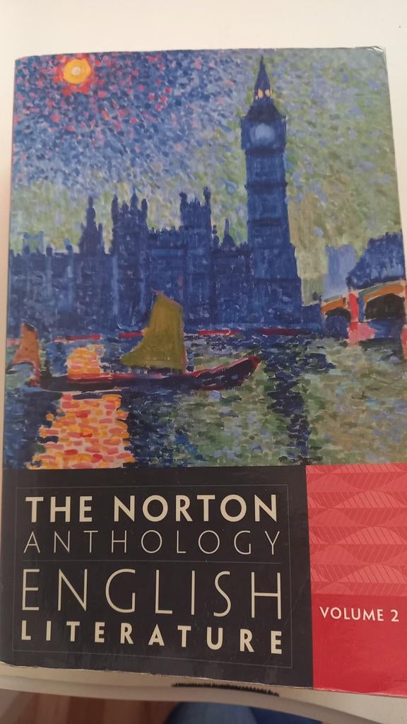 The Norton Anthology English Literature Volume 2, Boeken, Ophalen of Verzenden, Gelezen, Stephen Greenblatt (General Editor), Wereld overig