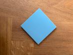 32 Winckelmans tegeltjes blauw ‘Bleu pale’ 10cm x 10cm, Ophalen, Zo goed als nieuw