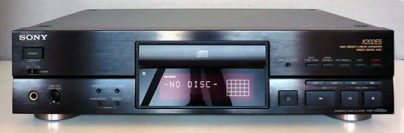 Sony CDP-X202ES CD-speler met originele afstandsbediening, Ophalen of Verzenden, Gebruikt, Sony