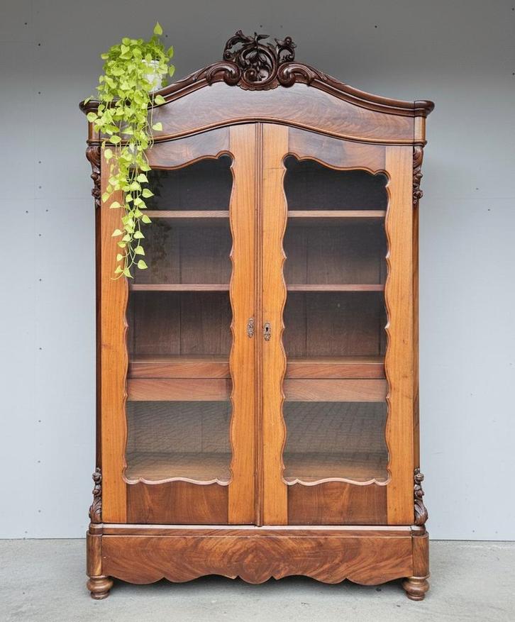 ➡️OPRUIMING Antieke Biedermeier meidenkast vintage kuifkast, Antiek en Kunst, Curiosa en Brocante, Ophalen of Verzenden