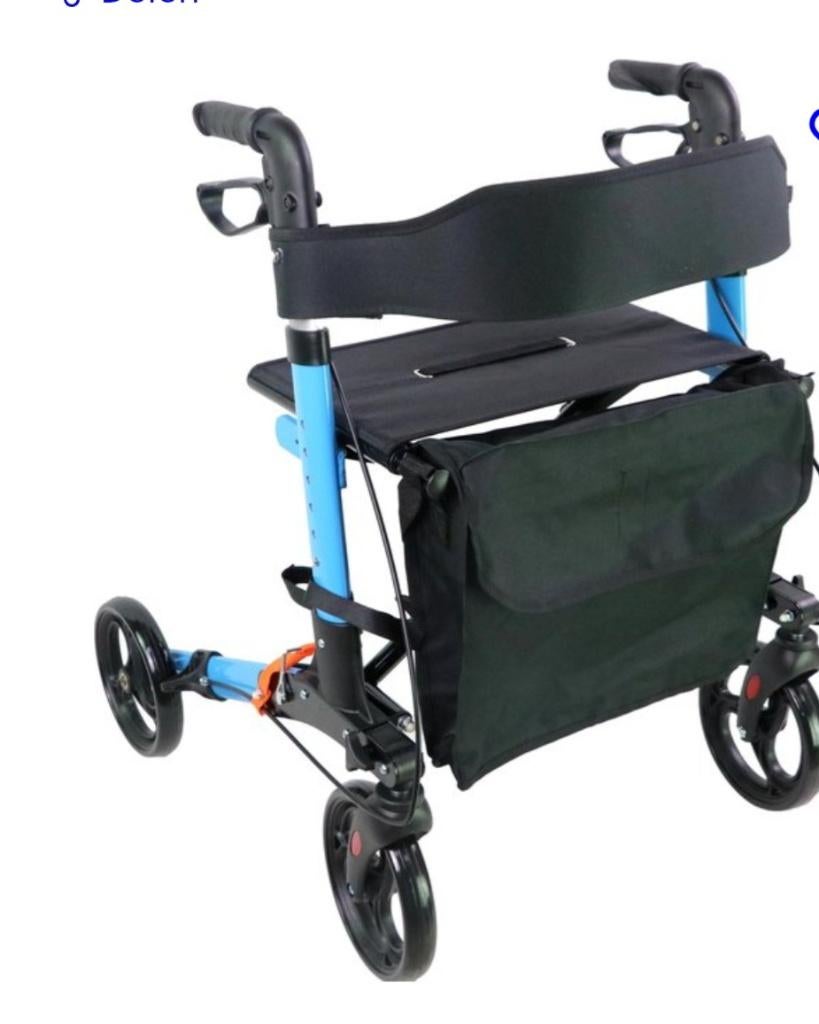 Rollator (nieuw&gemonteerd), Diversen, Ophalen, Opvouwbaar, Nieuw