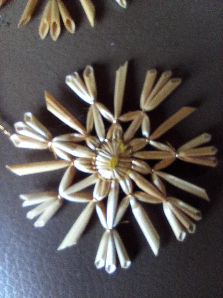 Stro hangers 5 stuks, Diversen, Ophalen