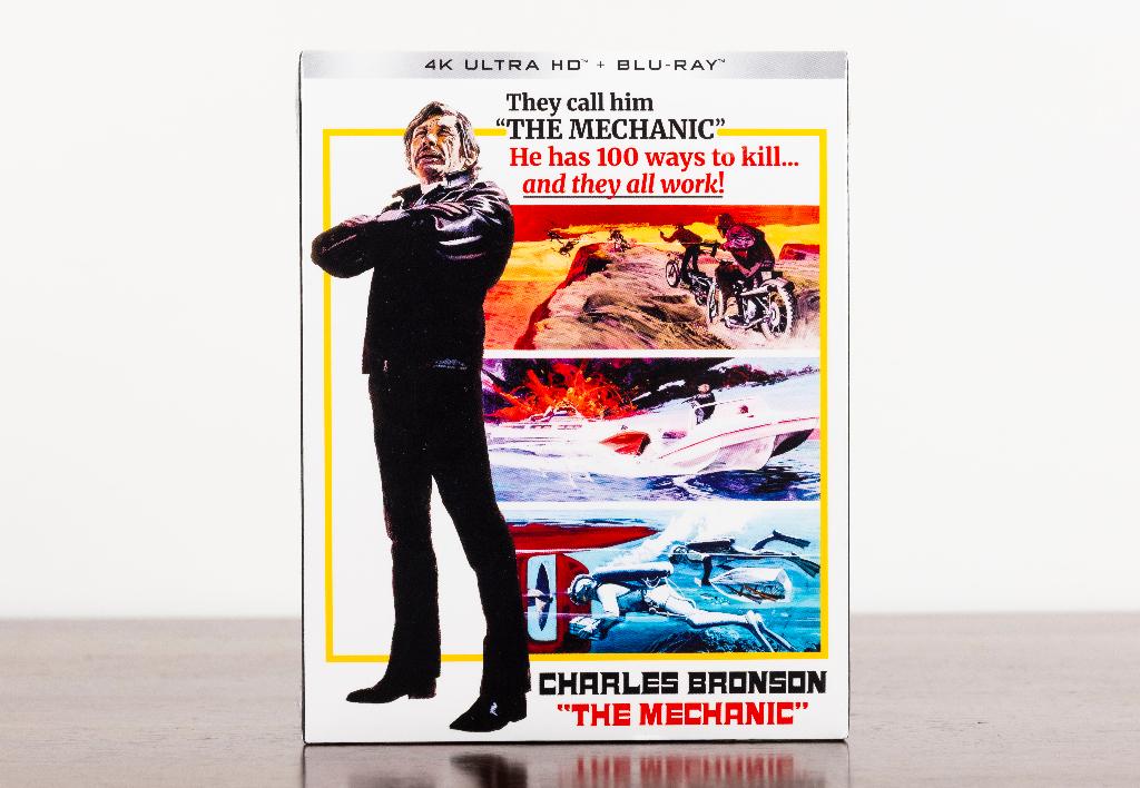 The Mechanic 4K UHD + Blu-Ray (US Import) Kino Lorber, -, -, Actie, Ophalen of Verzenden