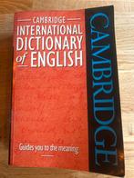 Cambridge International Dictionary of English, Boeken, Ophalen of Verzenden, Gelezen, Overige uitgevers, Engels