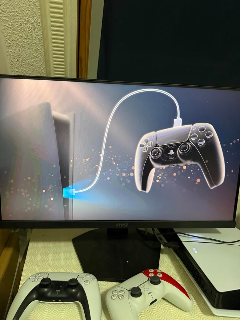 PlayStation 5 met Monitor - Complete Gaming Set, Spelcomputers en Games, Spelcomputers | Sony PlayStation 5, Ophalen of Verzenden