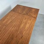 Vintage uitschuifbare eettafel teak, Ophalen of Verzenden